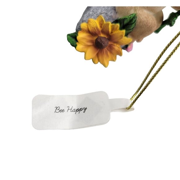 Charming Tails Figurine Bee Happy Sunflower Bee Roman - Picture 6 of 9
